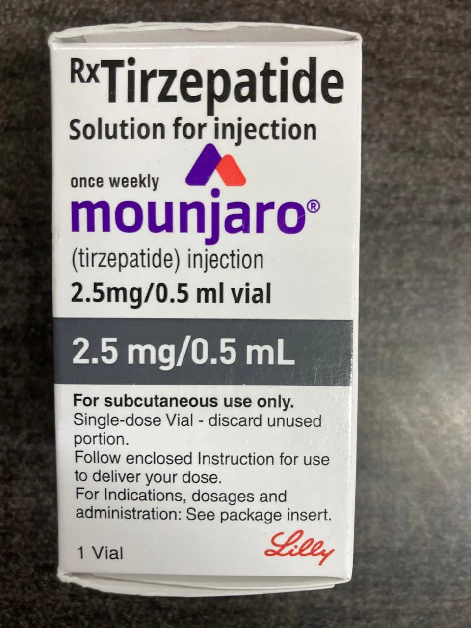 Tirzepatide 2.5 mg/0.5mL