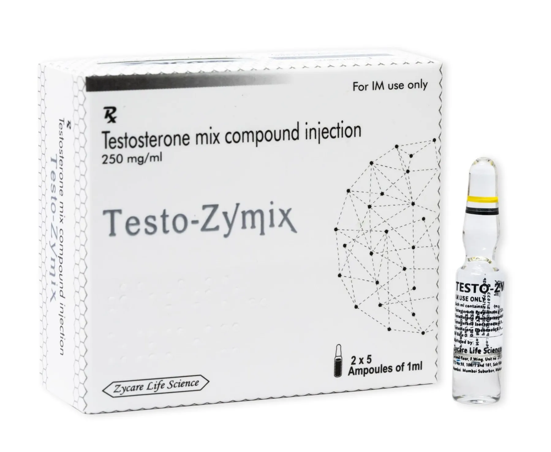 Testo-Zymix 250mg/ml