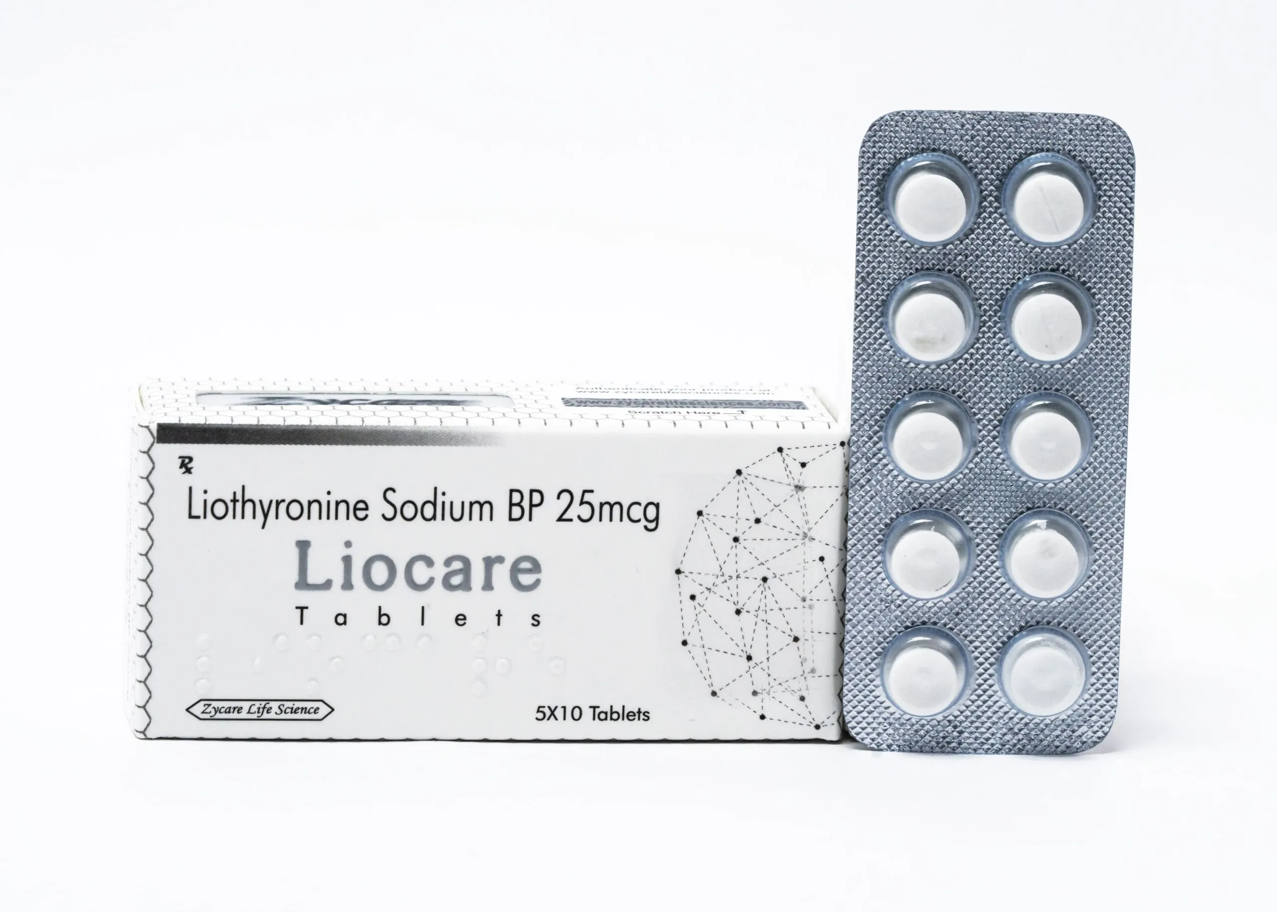 Liocare 25mcg Tablets
