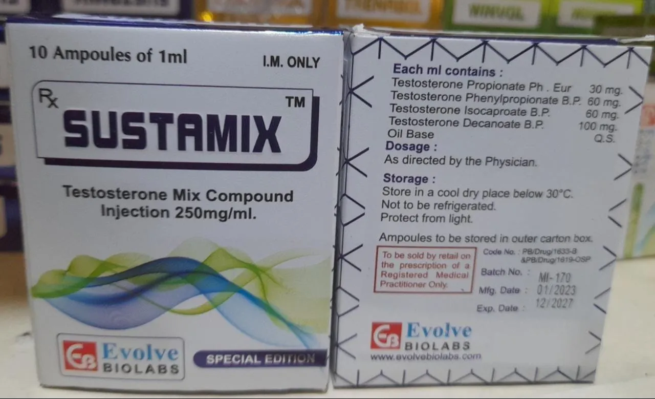 SUSTAMIX 250Mg Ampoule 