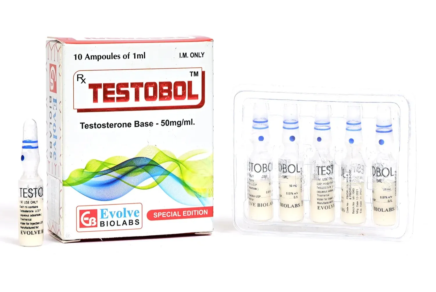 TESTOBOL 50Mg Ampoule 