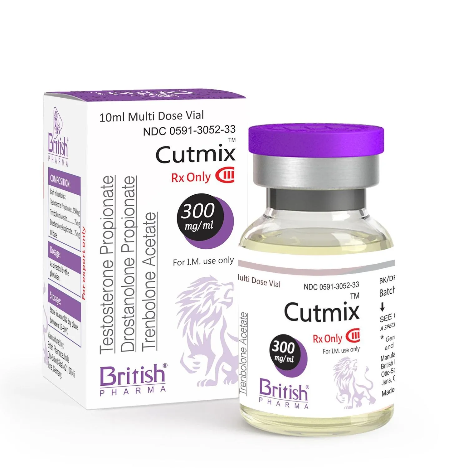 CUTMIX-300 INJ 10ML VIAL