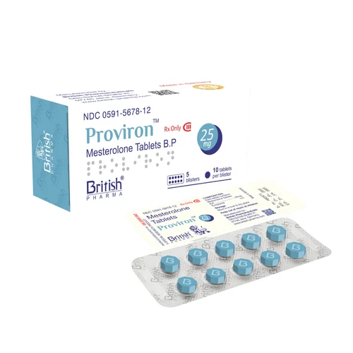 PROVIRON 25 TAB BOX -BRITISH