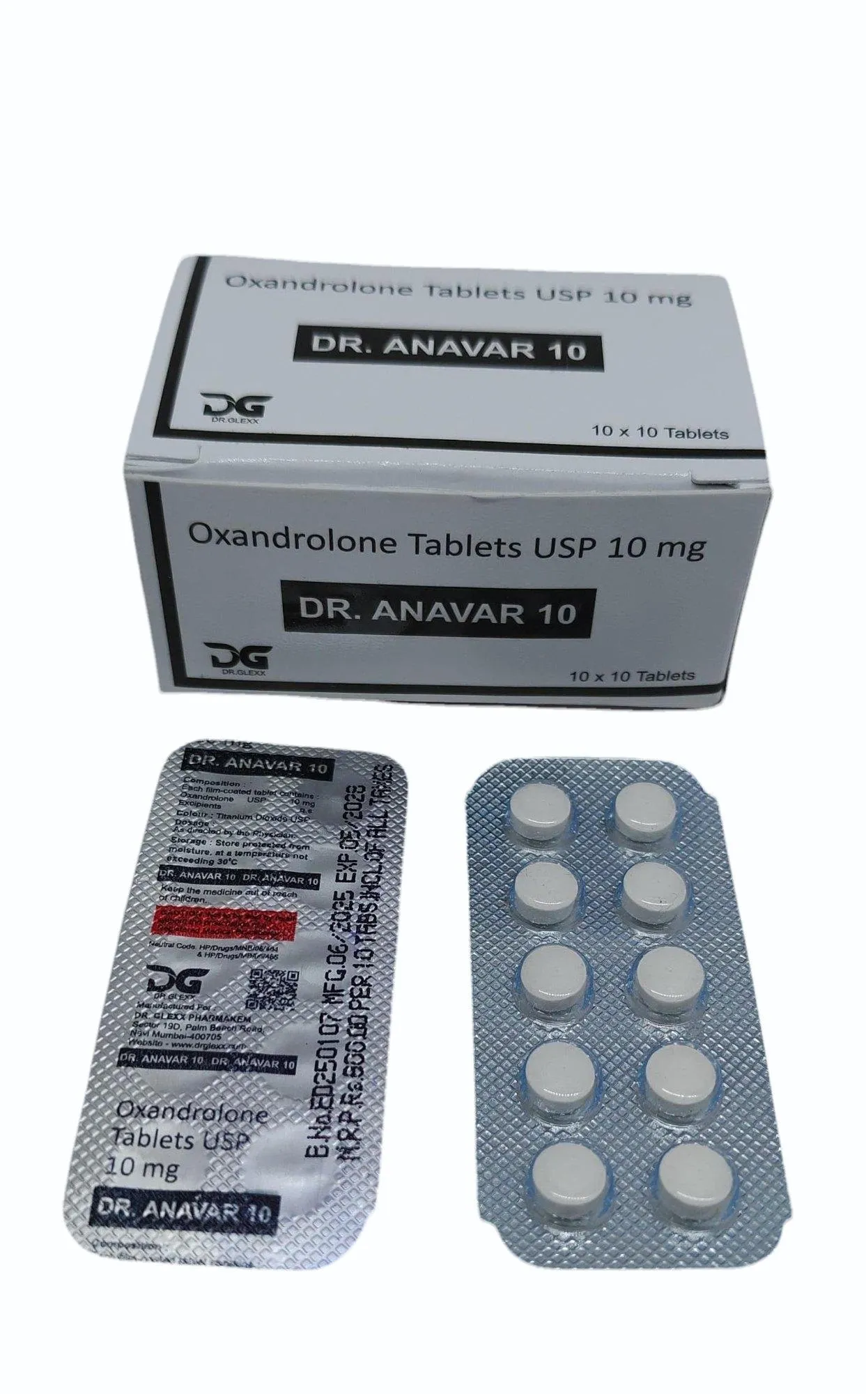 Dr Anavar 10mg Tablets