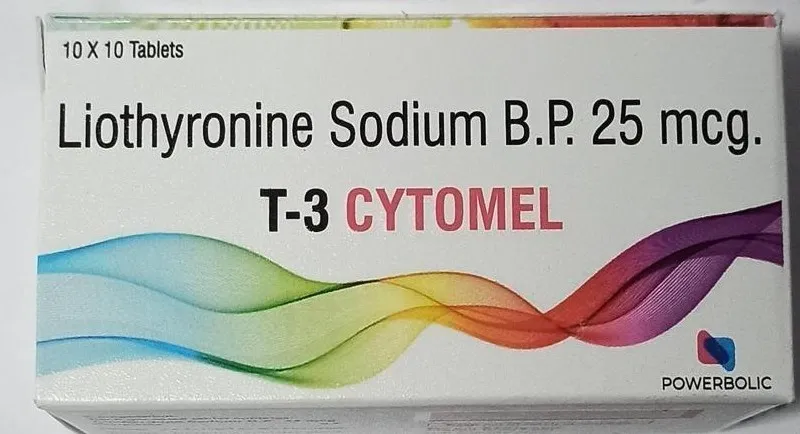 T-3 CYTOMEL 25 MCG TABLET