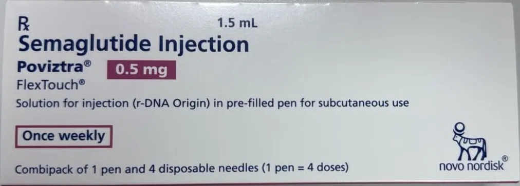 Poviztra  0.5mg pen