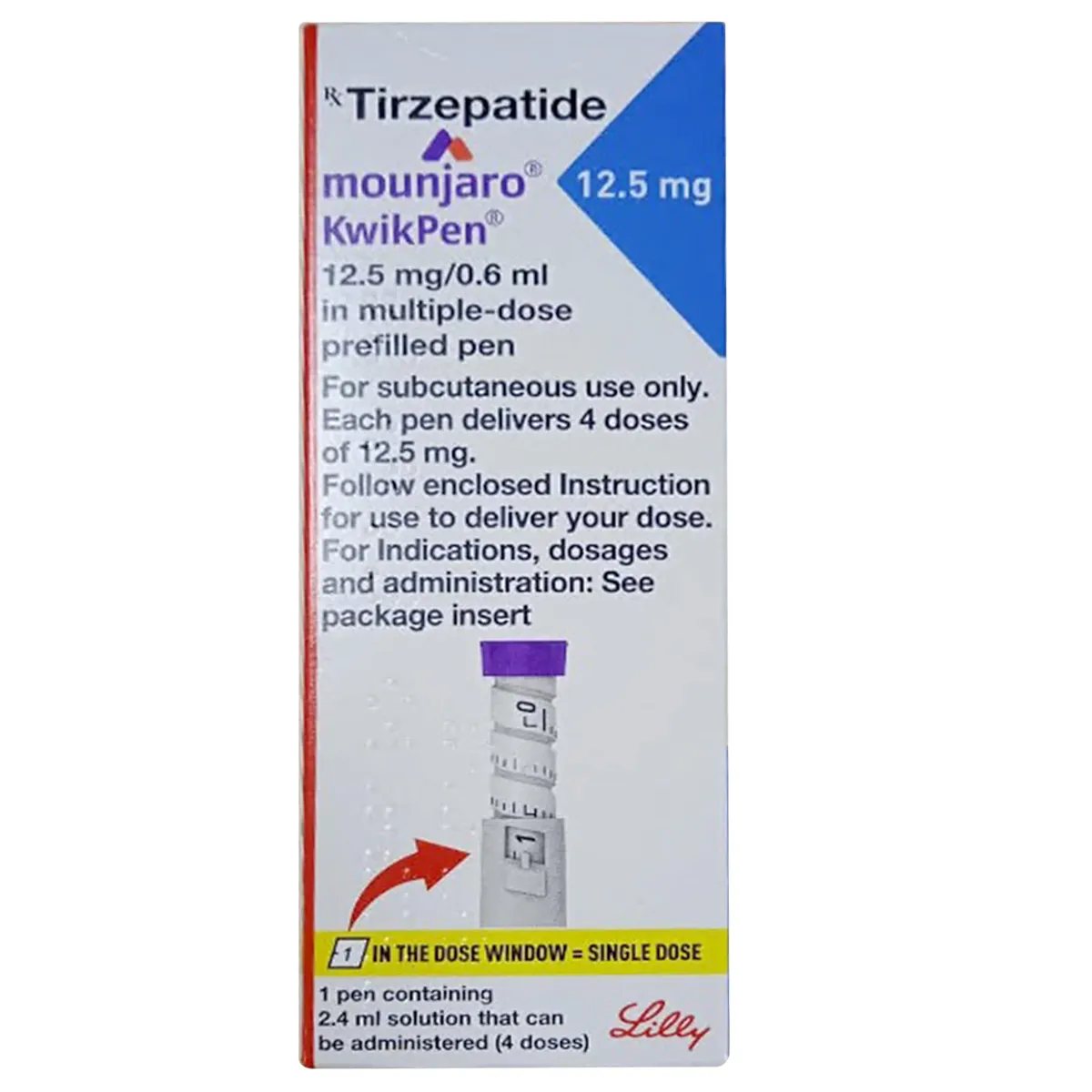 Mounjaro 12.5 mg kwikpen