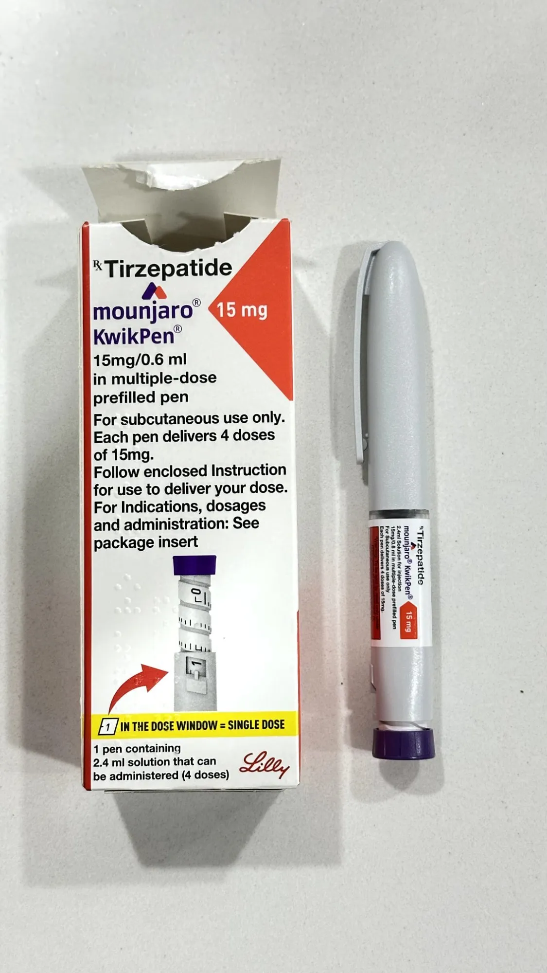 Mounjaro 15 mg kwikpen