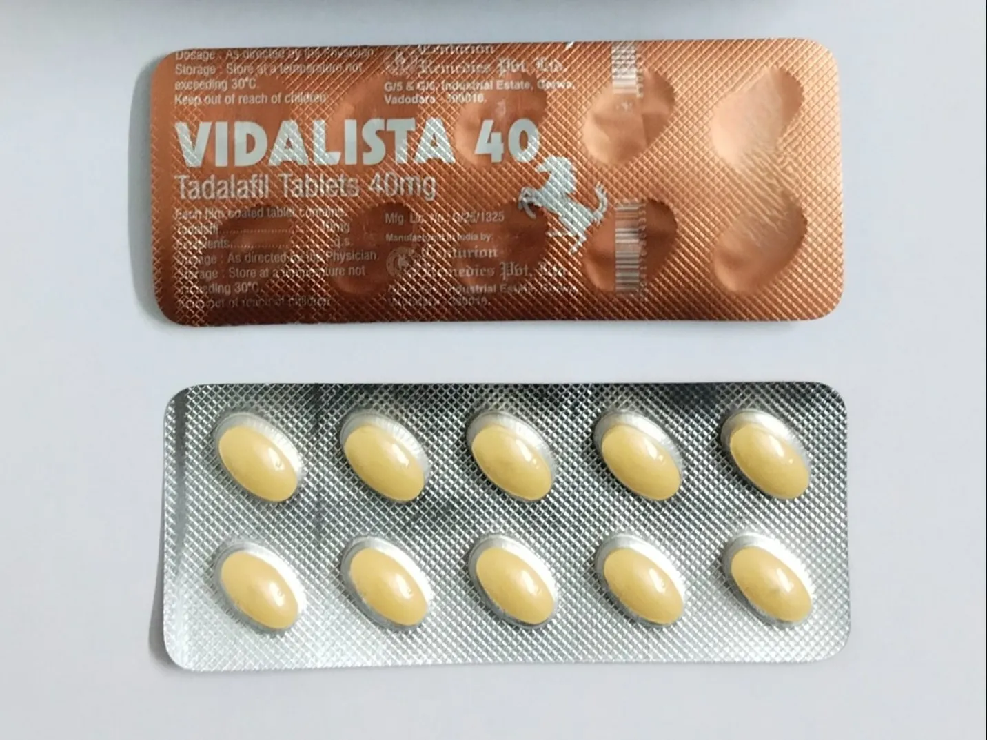 Vidalista 40 mg Tablets