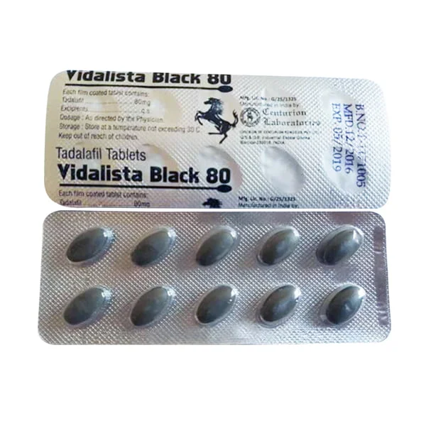 Vidalista Black 80 mg