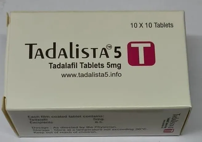 Tadalista 5 mg Tablets