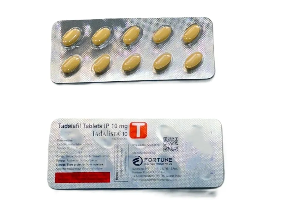 Tadalista 10 mg Tablets