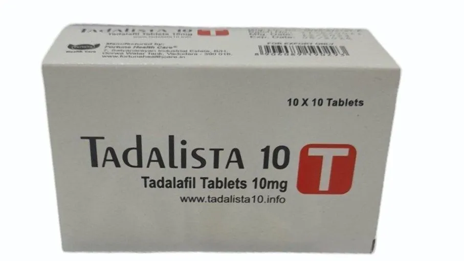 Tadalista 10 mg Tablets