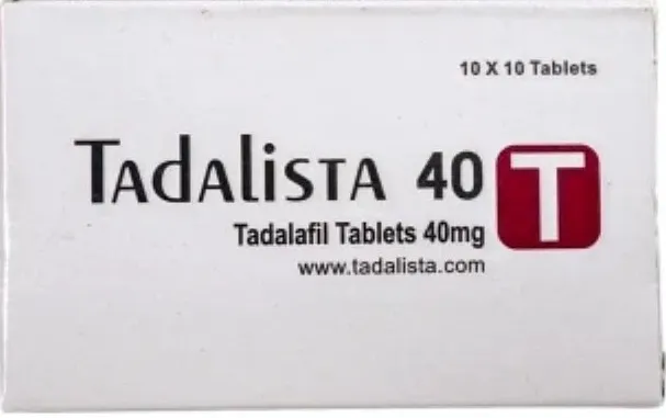 Tadalista 40 mg Tablets