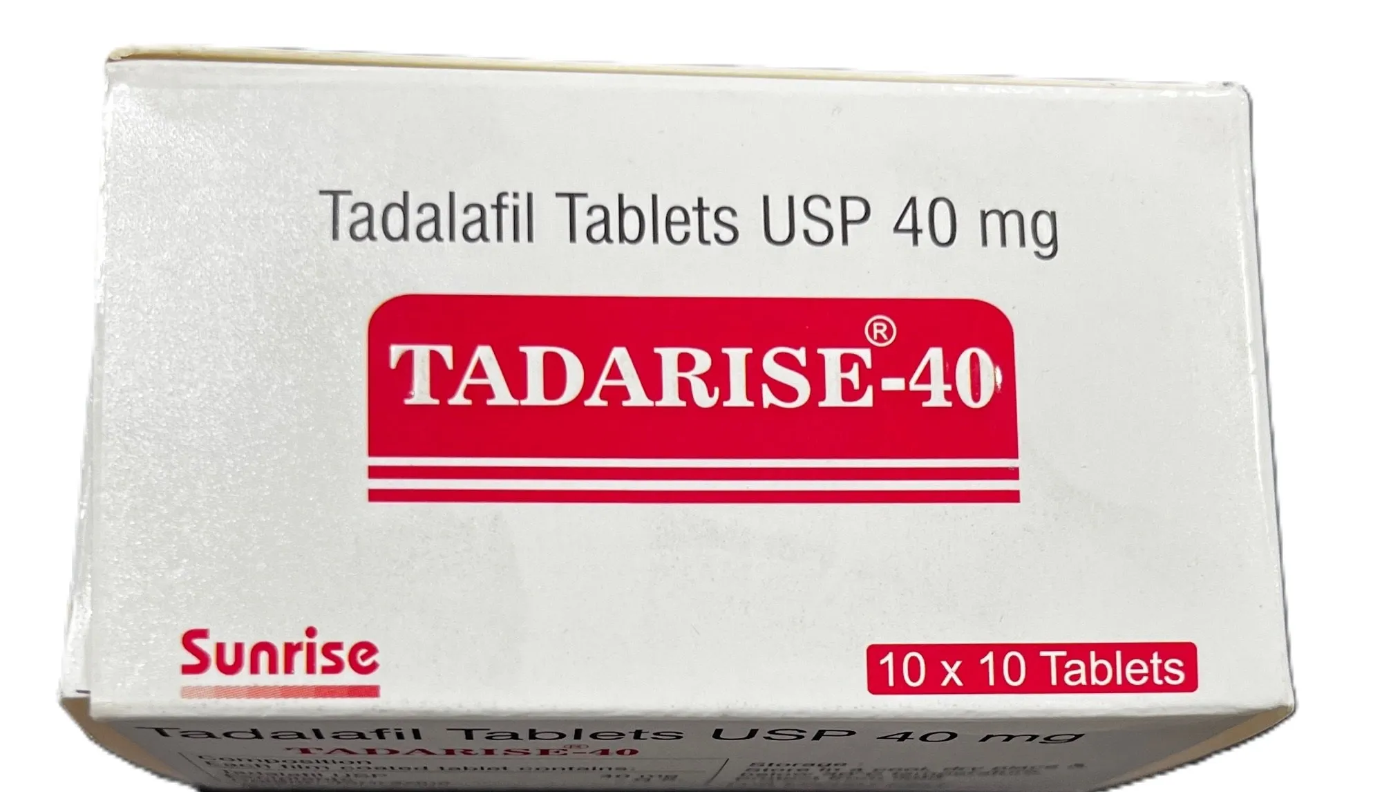 Tadarise 40 mg Tablets