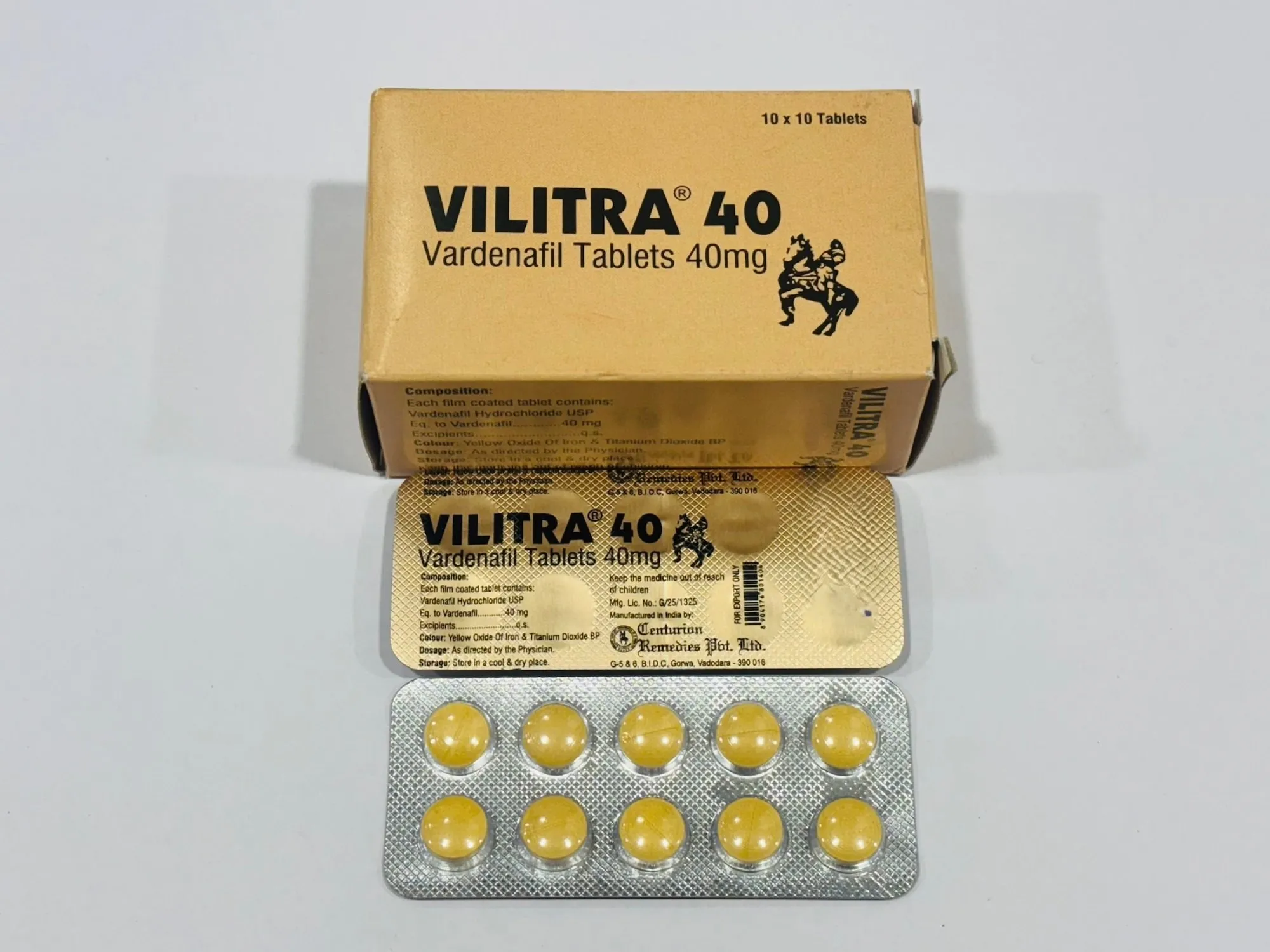 Vilitra 40 mg Tablets