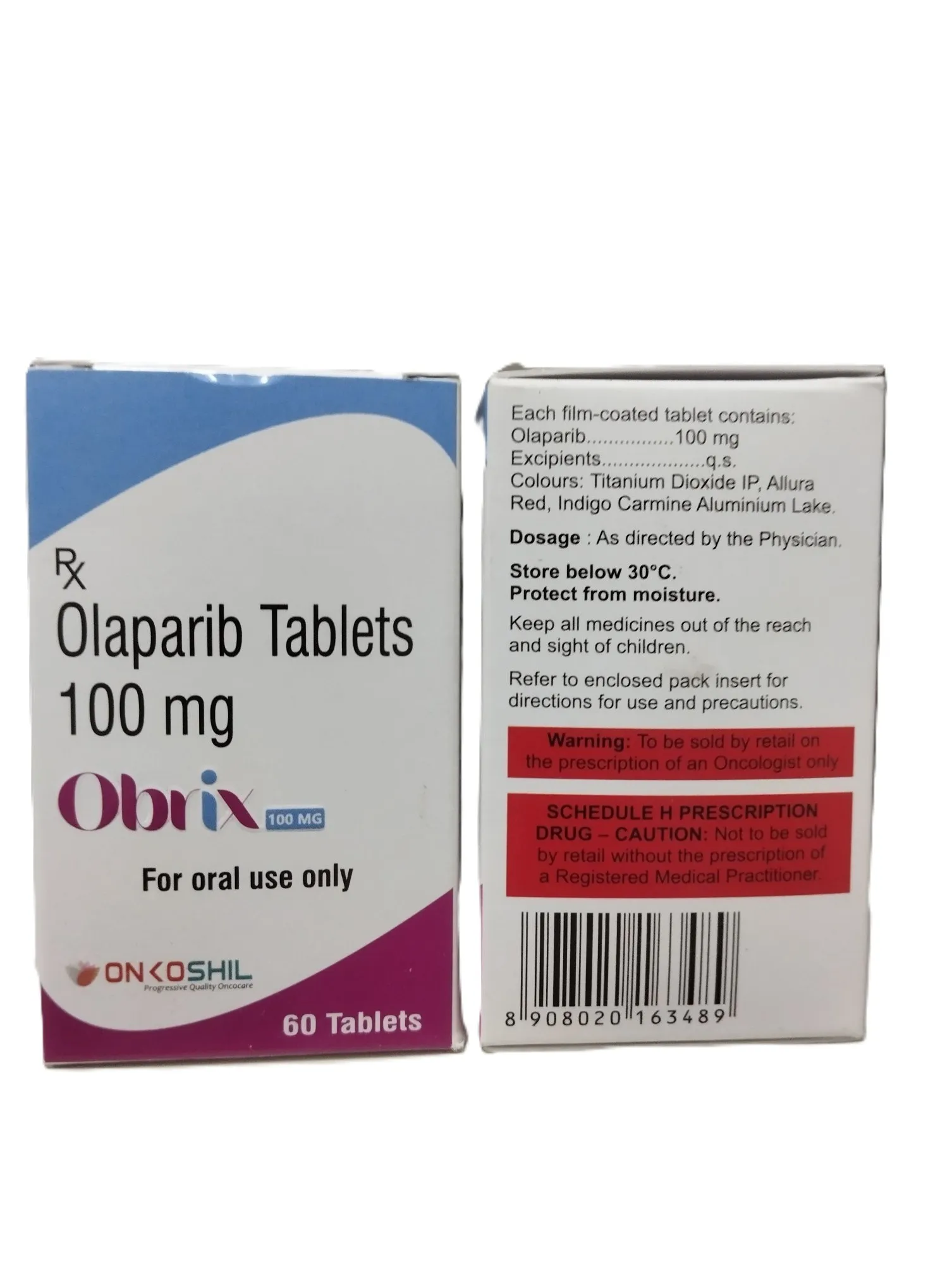 Olaparib 150mg Tablets - Obrix 