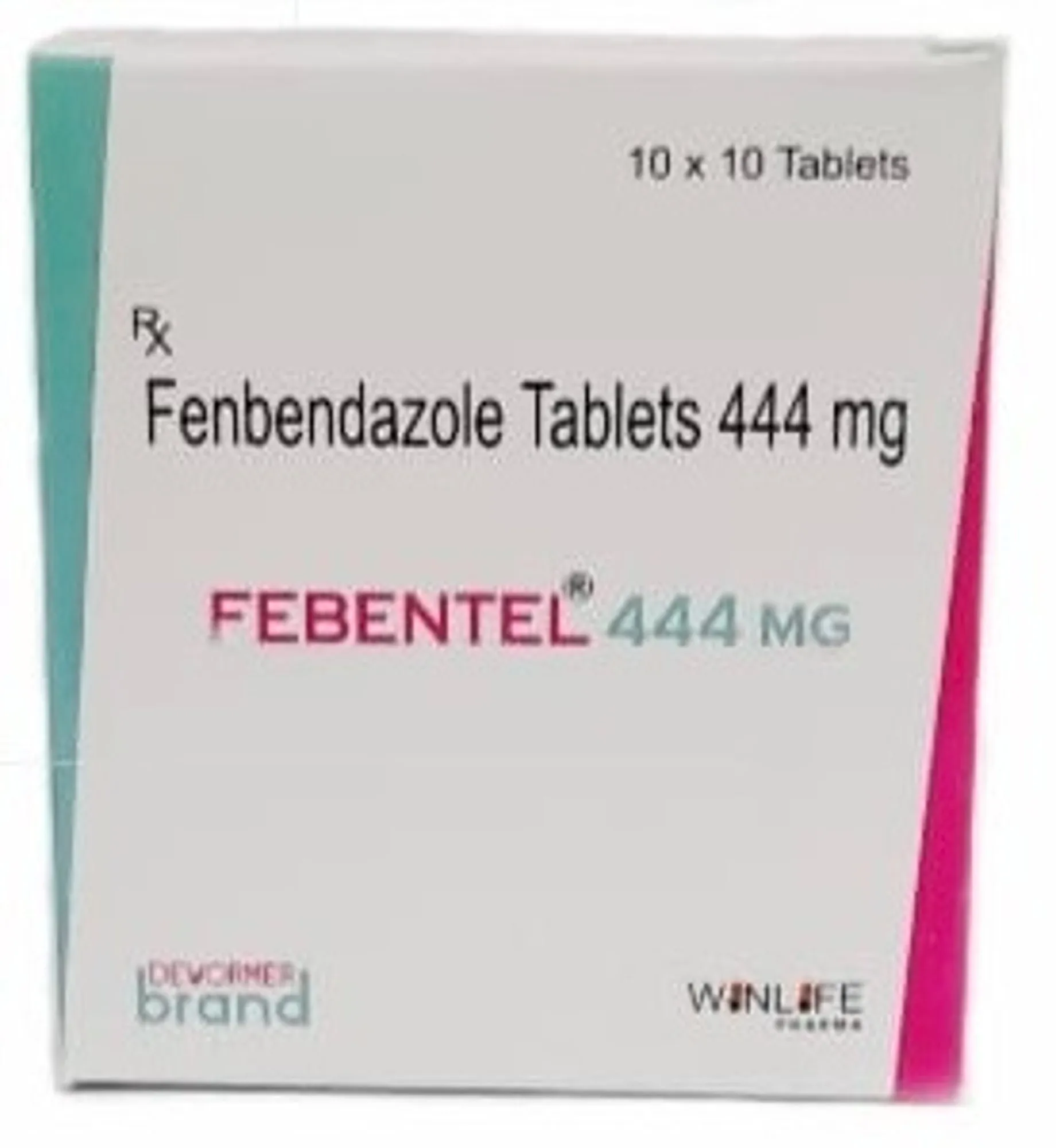 Fenbebdazole Tablets 444mg - FEBENTEL 444mg