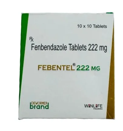 Fenbendazole 222 mg Tablets - FEBENTEL 222mg