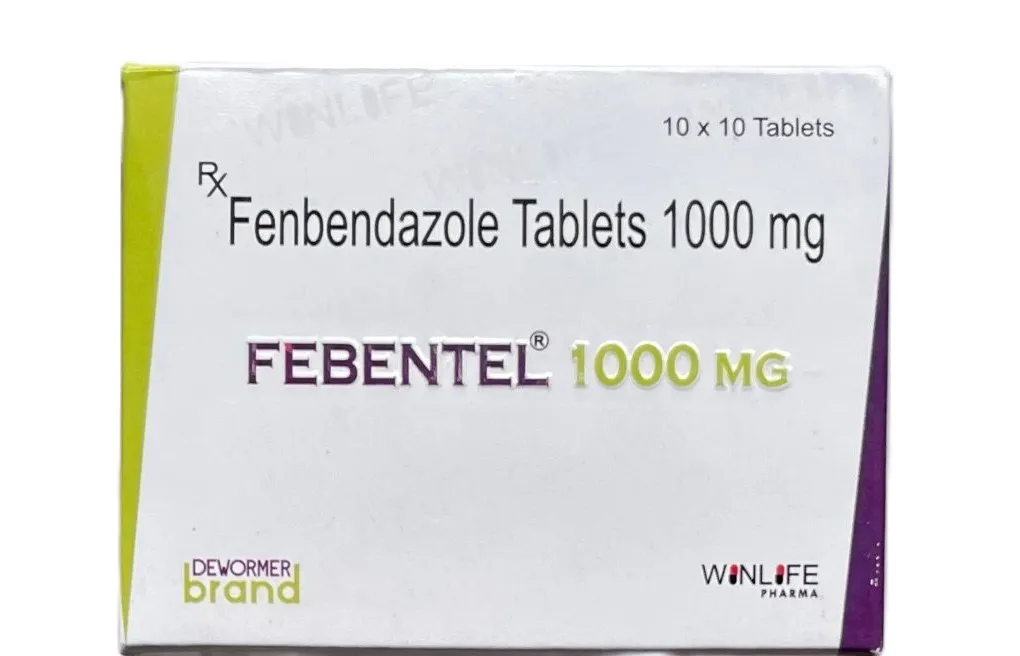 Fenbendazole 1000 mg Tablets - FEBENTEL 1000 mg